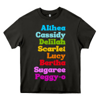 Asphalt althea cassidy name woman mans Heavy Core Tee - linhVisuals