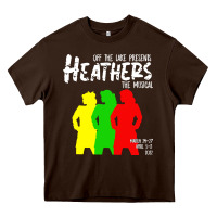 Chocolate Brown otls heathers Heavy Core Tee - linhVisuals