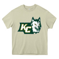 Mossy keuka college wolf vectorized Heavy Core Tee - linhVisuals
