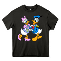 Asphalt donal duck Heavy Core Tee - linhVisuals