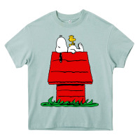 Arona peanuts the doghouse Heavy Core Tee - linhVisuals