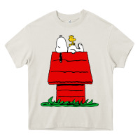 Peanuts The Doghouse Heavy Core Tee | Teevron
