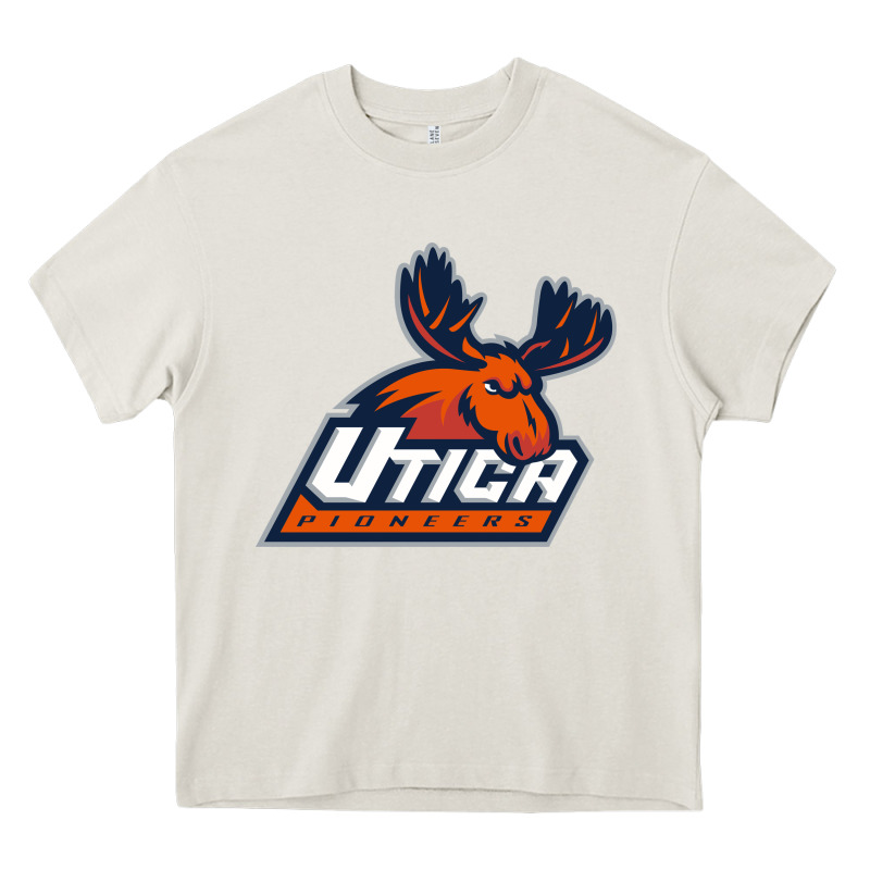Utica Pioneers Vectorized Heavy Core Tee by linhVisuals | Teevron