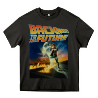 Asphalt back to the future vintage Heavy Core Tee - linhVisuals