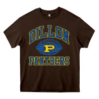 Chocolate Brown dillon football   friday night lights Heavy Core Tee - linhVisuals