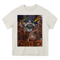 Cream Neil Peart cool Heavy Core Tee - linhVisuals