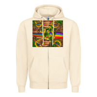 Sandshell st patricks day horseshoe shamrock rainbow gold Zipper Hoodie - RanaPortraitStore