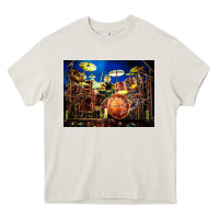 Cream Neil Peart encore Heavy Core Tee - linhVisuals