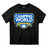 Black camping world, games Heavy Core Tee - linhVisuals