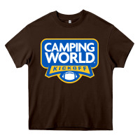 Chocolate Brown camping world, games Heavy Core Tee - linhVisuals