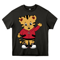 Asphalt daniel tigers neighborhood Heavy Core Tee - linhVisuals
