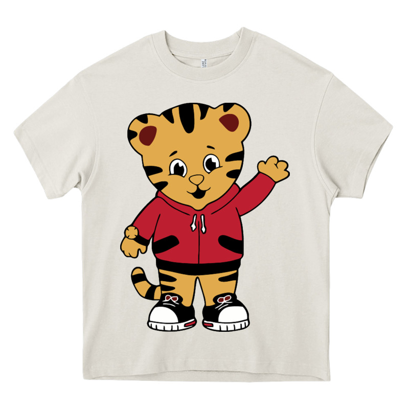 Daniel Tigers Neighborhood Heavy Core Tee by linhVisuals | Teevron