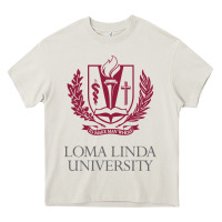 Cream education of loma linda Heavy Core Tee - linhVisuals