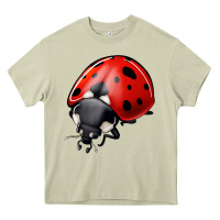 Mossy ladybug Heavy Core Tee - Jasminsmagicworld