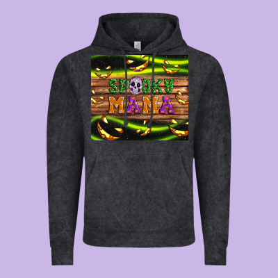 Spooky Mama Vintage Hoodie Designed By Artiststas