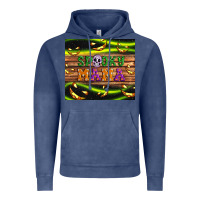 Vintage Denim Spooky mama Vintage Hoodie - Artiststas