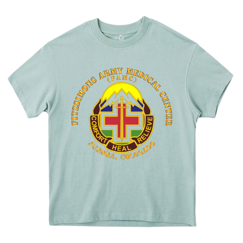 Fitzsimon Army Medical Center Heavy Core Tee by linhVisuals | Teevron