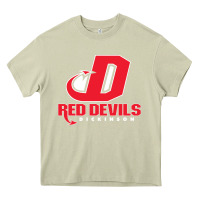 Mossy red de dickinson college vectorized Heavy Core Tee - linhVisuals
