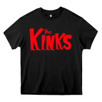 Black The Kinks Heavy Core Tee - linhVisuals