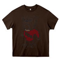 Chocolate Brown mississipp state shirt Heavy Core Tee - linhVisuals