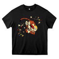 Black calvin Heavy Core Tee - linhVisuals