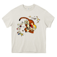 Cream calvin Heavy Core Tee - linhVisuals
