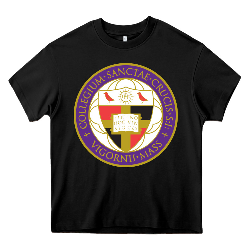 College Of The Holy Cross Heavy Core Tee by linhVisuals | Teevron