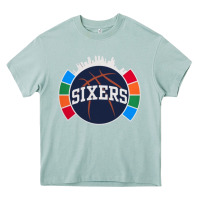 Arona sixers basketball Heavy Core Tee - linhVisuals
