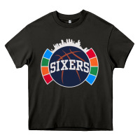 Asphalt sixers basketball Heavy Core Tee - linhVisuals