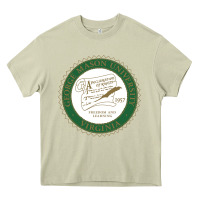 Mossy george mason university Heavy Core Tee - linhVisuals