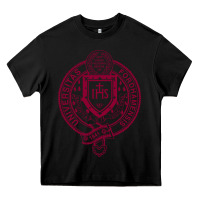 Black f0rdham university Heavy Core Tee - linhVisuals