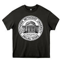 Asphalt southern methodist university Heavy Core Tee - linhVisuals