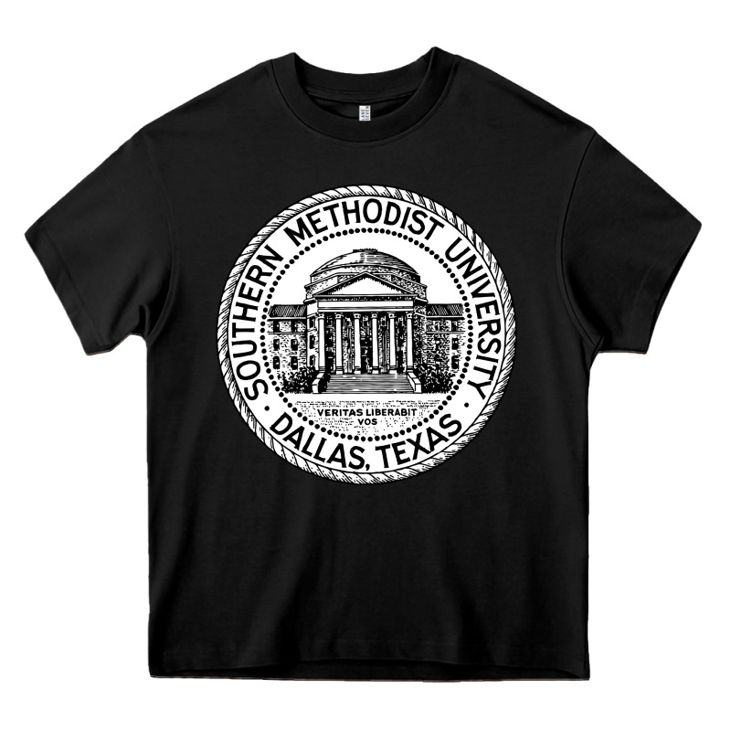 Southern Methodist University Heavy Core Tee by linhVisuals | Teevron