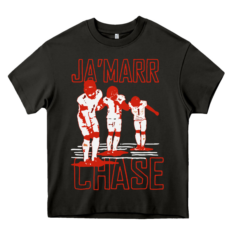 Ja'marr Chase Heavy Core Tee by linhVisuals | Teevron