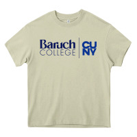 Mossy baruch college vectorized Heavy Core Tee - linhVisuals