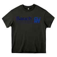 Asphalt baruch college vectorized Heavy Core Tee - linhVisuals
