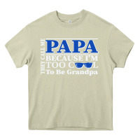 Mossy they call me papa because i'm too cool to be grandpa Heavy Core Tee - linhVisuals