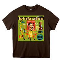 Chocolate Brown big bad voodoo daddy Heavy Core Tee - linhVisuals