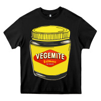 Black vegemite Heavy Core Tee - linhVisuals