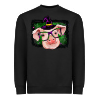 Black pig halloween Heavyweight Sweatshirt - RanaPortraitStore