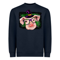 Navy pig halloween Heavyweight Sweatshirt - RanaPortraitStore