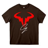 Chocolate Brown RAFA Heavy Core Tee - linhVisuals