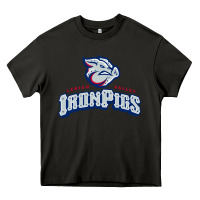 Asphalt lehigh valley ironpigs Heavy Core Tee - linhVisuals