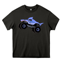 Asphalt Monster Truck Megalodon Heavy Core Tee - linhVisuals