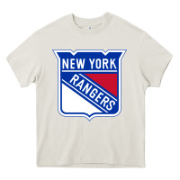 Cream Ny rangers Heavy Core Tee - linhVisuals