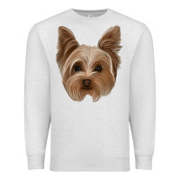Oatmeal Heather yorkie Premium Sweatshirt - Jasminsmagicworld