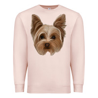 Pale Pink yorkie Premium Sweatshirt - Jasminsmagicworld