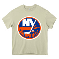Mossy Ny islanders Heavy Core Tee - linhVisuals