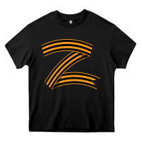 Black z russia classic Heavy Core Tee - linhVisuals