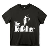 Asphalt Fishing The Rodfather Heavy Core Tee - linhVisuals